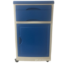 High Quality ABS Hospital Nightstand with wheel